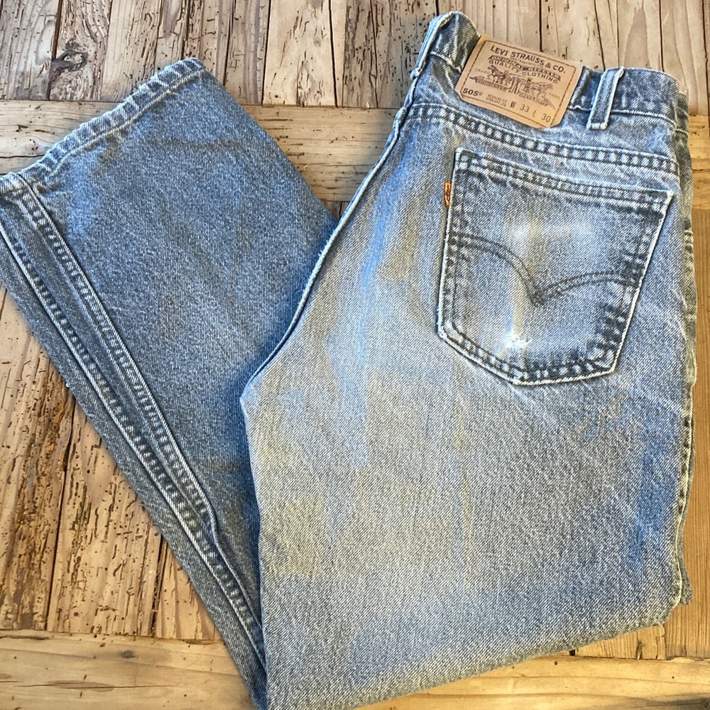 Vintage Levi’s orange tab 505. 32”